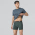 XYXX Nova Cotton Boxer Briefs (Outer Elastic) - Anchor Grey