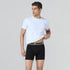 XYXX Nova Cotton Boxer Briefs (Outer Elastic) - Storm Grey