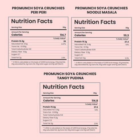 PROMUNCH Variety Pack Protein Crunchies