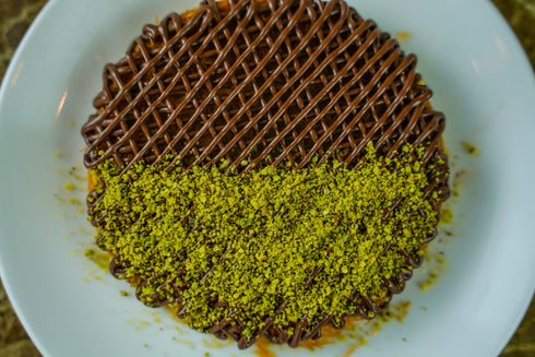 Baklava Kings Nutella Cheese Kunafa