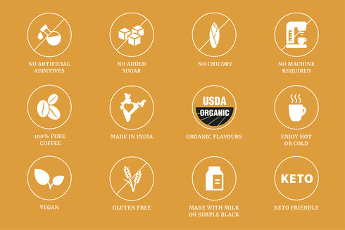 Impulse Coffees NutKhat Hazelnut Premium Instant Coffee 100 gms