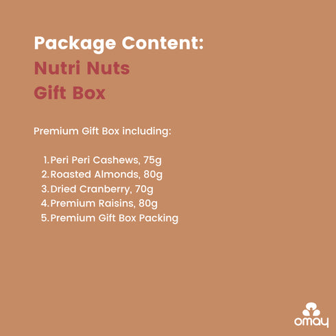 Omay Foods Nutri Nuts New Years Gift Box