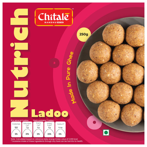 Chitale Bandhu Mithaiwale Nutrich Ladoo