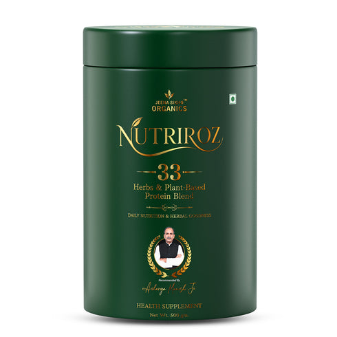 Jeena Sikho Nutriroz 33 Plant Based Protein and Herbal Nutrition Blend