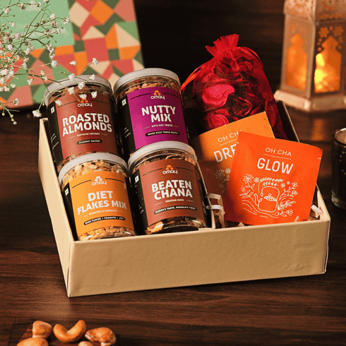 Omay Foods Nuts & Delights Diwali Gift Box