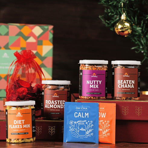 Omay Foods Nuts & Delights New Years Gift Box