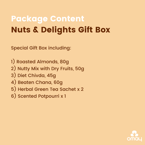 Omay Foods Nuts & Delights Diwali Gift Box