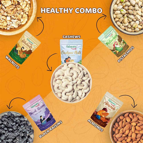 Fabeato Dry Fruits & Nuts Combo 1000gm