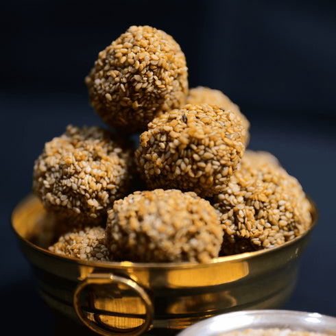 Prakruthi Nuvvula|Sesame Laddu | Black Sesame
