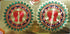 Lakshmi Devi Padalau Stickers (2 X 2inch size)