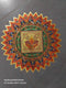 Rangoli Sticker Gold Color Star
