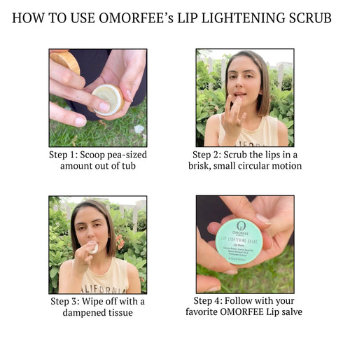Omorfee India Lip Lightening Scrub