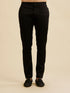 Manyavar Opulent Black Velvet Sherwani