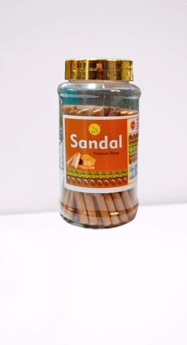 Sandal Dhoop Sticks Economy Range 100gms Plastic Jar