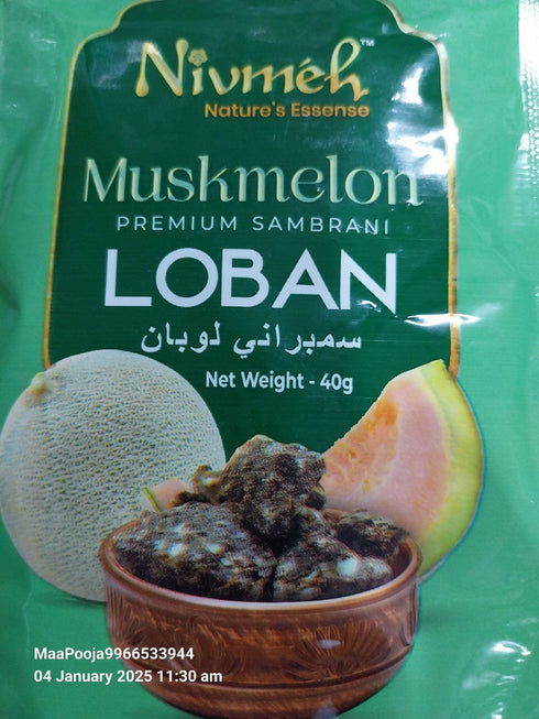 Nature's Essence Musk Melon Premium Sambrani Loban Powder