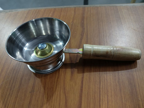 Dhoop Dani with wooden Handle Small
