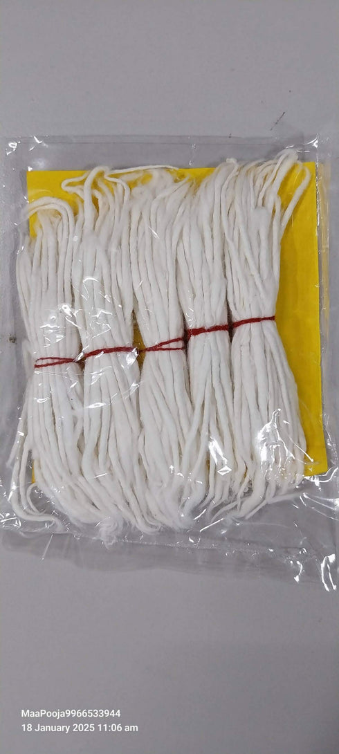 Hand Made Long Cotton Wicks 100 to 125 pcs