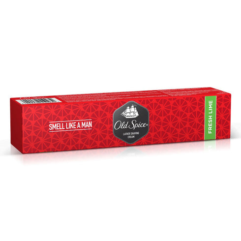 Old Spice Fresh Lime Lather Shaving Cream 70g