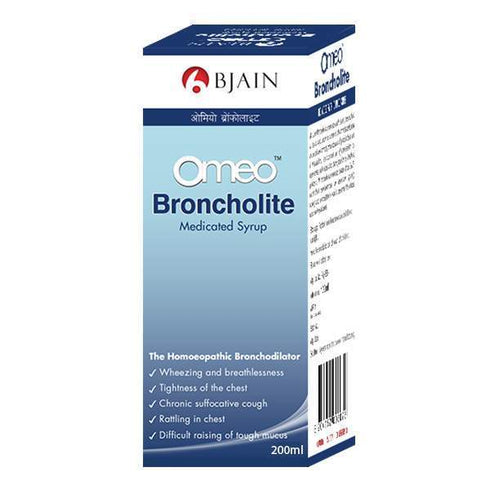 Bjain Omeo Broncholite Medicated Syrup