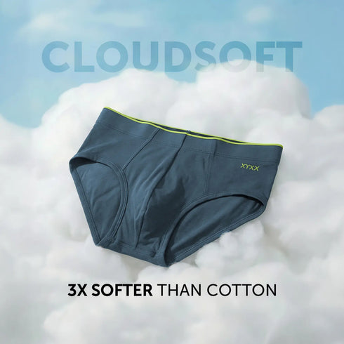 XYXX Uno Modal Briefs - Steel Blue