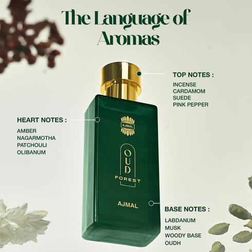 Ajmal Perfumes India Oud Forest Perfume for Unisex