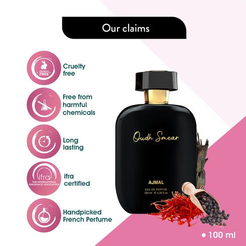 Ajmal Perfumes India OUDH-SMEAR Perfume for Men