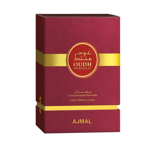 Ajmal Perfumes India OUDH MUKHALLAT Non-Alcoholic Attar Unisex