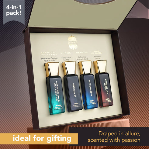 Ajmal Perfumes India OUD OF DUBAI Perfume Giftpack for Unisex