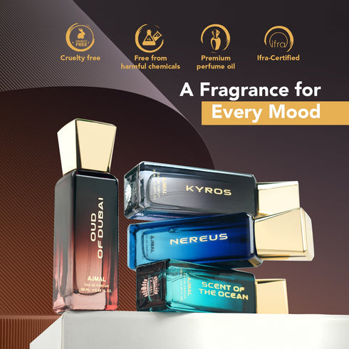 Ajmal Perfumes India OUD OF DUBAI Perfume Giftpack for Unisex