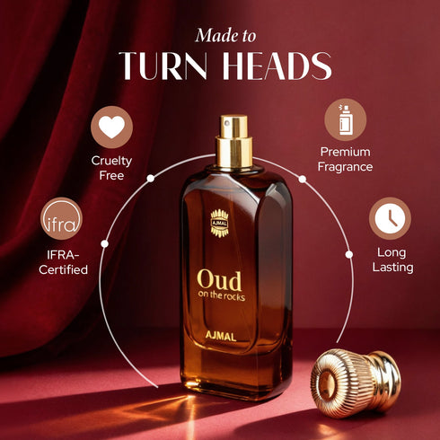 Ajmal Perfumes India Oud on the Rocks Perfume Unisex