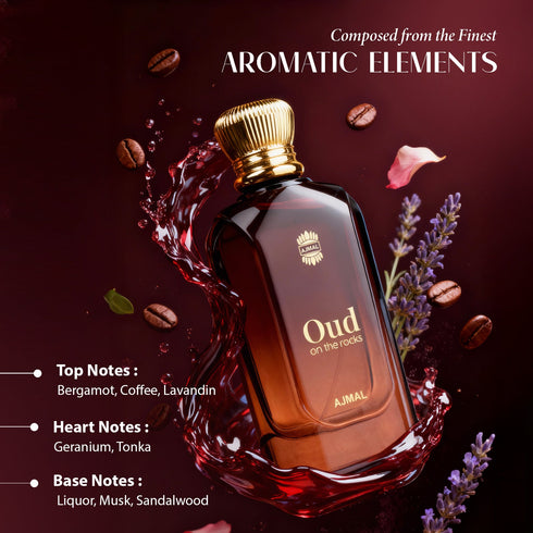 Ajmal Perfumes India Oud on the Rocks Perfume Unisex