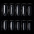 Shills Professional PKT 500pcs Oval Shape Nail Tips Clear