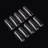Shills Professional PKT 500pcs Oval Shape Nail Tips Clear