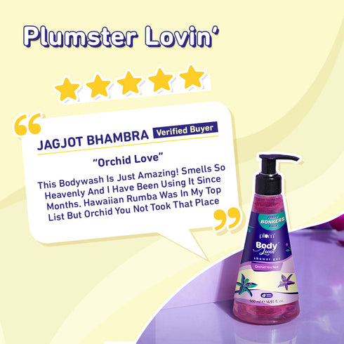 Plum Orchid-You-Not Shower Gel by Plum BodyLovin