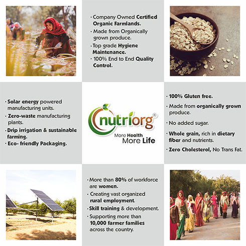 Nutriorg Gluten Free Instant Oats