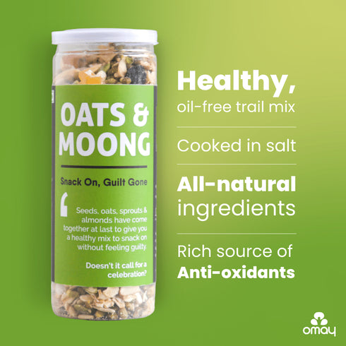 Omay Foods Oats & Moong Mix
