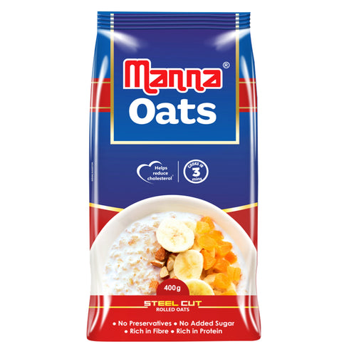 Manna Foods Instant Oats (Pouch) 400gm