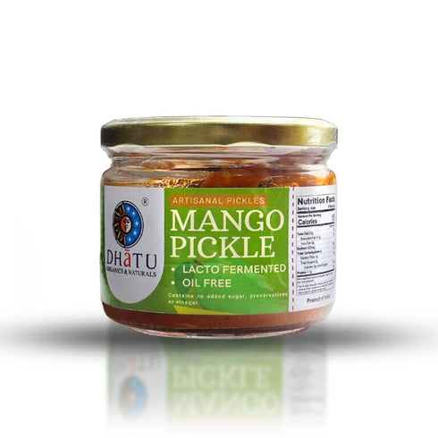Dhatu Organics & Naturals Oil Free Mango Pickle