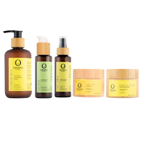 Omorfee India Oil Balance Facial Care Assortment