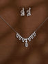 Zeraki Jewels Ojasvi Silver Necklace Set