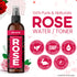 Olava Naturals Pure Rose Water - 100% Pure and Natural Steam Distilled Gulab Jal Face Toner