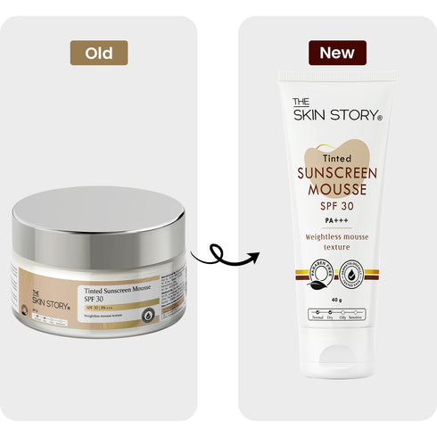 The Skin Story Tinted Sunscreen Mousse SPF 30