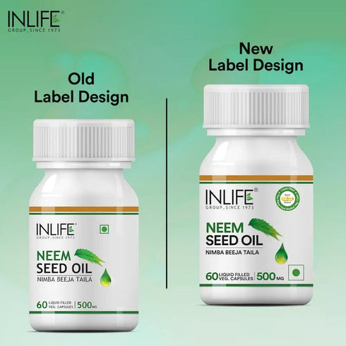Inlife Neem Seed Oil Capsules