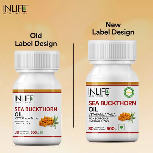 Inlife Sea Buckthorn Oil Capsules