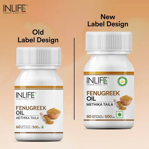 Inlife Fenugreek Oil Capsules
