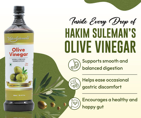 Atiya Herbs Hakim Suleman s Olive Vinegar Zaitoon Sirka