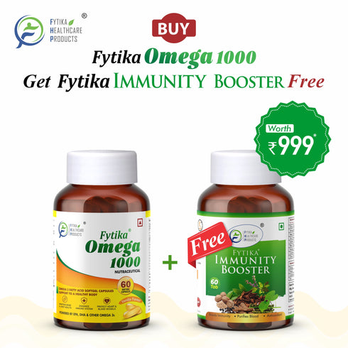 Fytika Healthcare Products Get FREE Fytika Immunity Booster with Fytika Omega 1000
