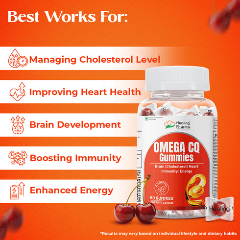 Healing Pharma Omega CQ Gummies