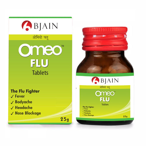 Bjain Homeopathic Omeo Flu Tablets