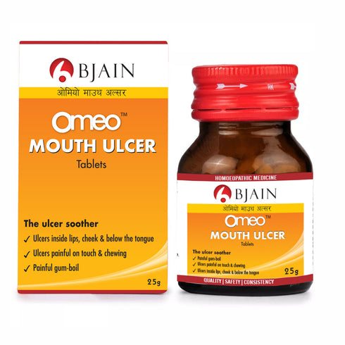 Bjain Omeo Mouth Ulcer Tablets